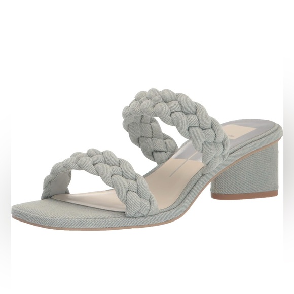 Dolce Vita Braided Mid Heeled Sandals - Ronin size 8.5 - Picture 1 of 12